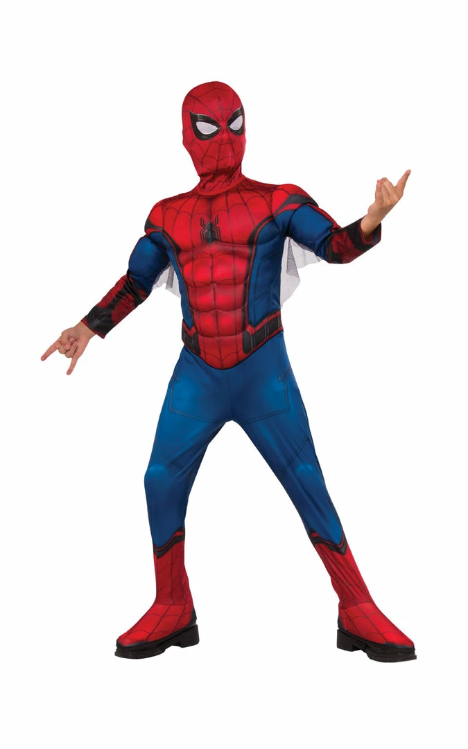 Rubies Deluxe Spiderman Far From Home Costume Kids Superhero & Villiain 3 Rubies Deluxe Spiderman Far From Home Costume Kids Superhero & Villiain