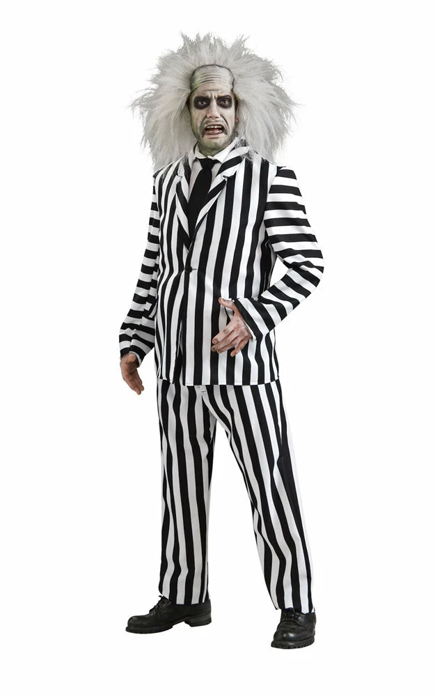 Rubies Halloween Deluxe Beetlejuice Costume Adult 3 Rubies Halloween Deluxe Beetlejuice Costume Adult