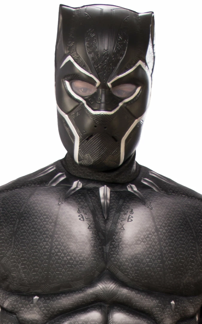 Rubies Deluxe Black Panther Muscle Costume 4 Rubies Deluxe Black Panther Muscle Costume