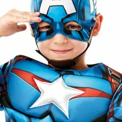 Rubies TV & Film Deluxe Captain America Boys Costume 9 Rubies TV & Film Deluxe Captain America Boys Costume
