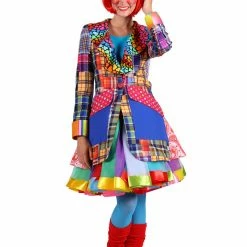 Thetru Deluxe Clown Carnival Jacket Ladies 7 Thetru Deluxe Clown Carnival Jacket Ladies