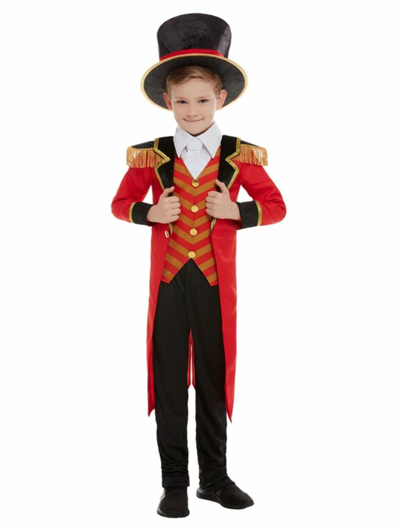 Smiffy's Clown & Circus Deluxe Ringmaster Costume Boys 3 Smiffy's Clown & Circus Deluxe Ringmaster Costume Boys