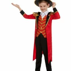 Smiffy's Clown & Circus Deluxe Ringmaster Costume Boys