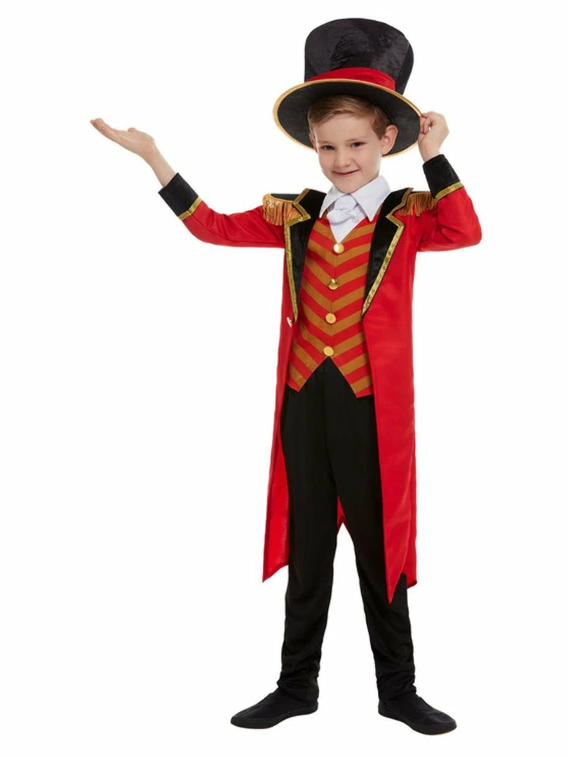 Smiffy's Clown & Circus Deluxe Ringmaster Costume Boys 4 Smiffy's Clown & Circus Deluxe Ringmaster Costume Boys