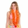 Wicked Deluxe Satin Lei Orange