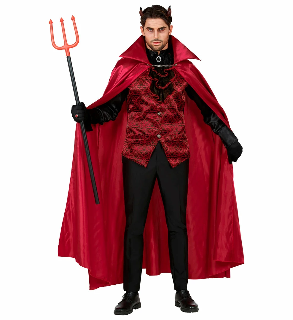 Widmann Halloween Devil Costume Men's 4 Widmann Halloween Devil Costume Men's