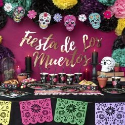 Partydecor Garland Dia De Los Muertos Masks 1.2m Halloween Decorations