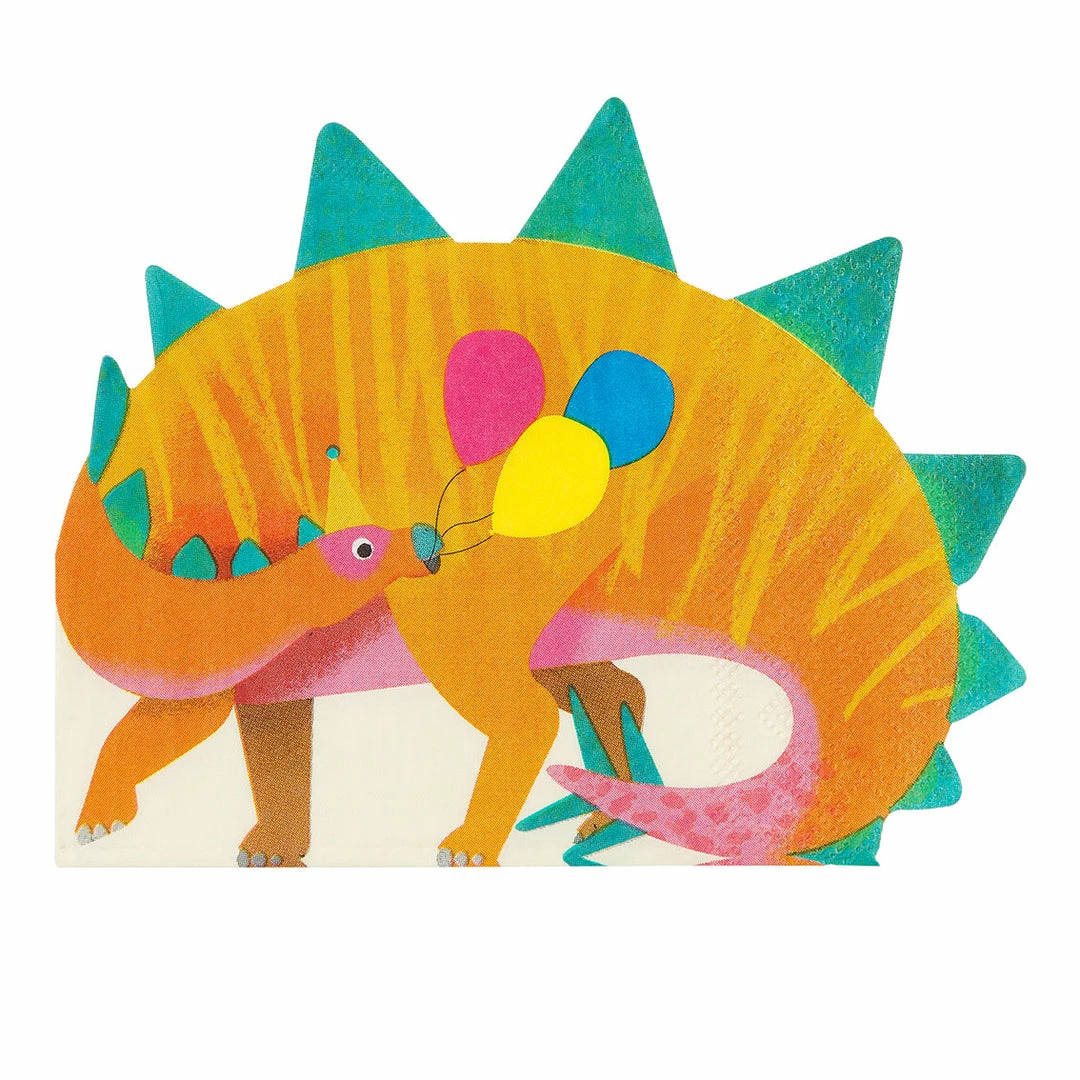 Partydecor Dinosaur Shaped Napkins Pack Of 16 3 Partydecor Dinosaur Shaped Napkins Pack Of 16