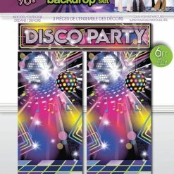 Bristol Disco Decor Backdrop