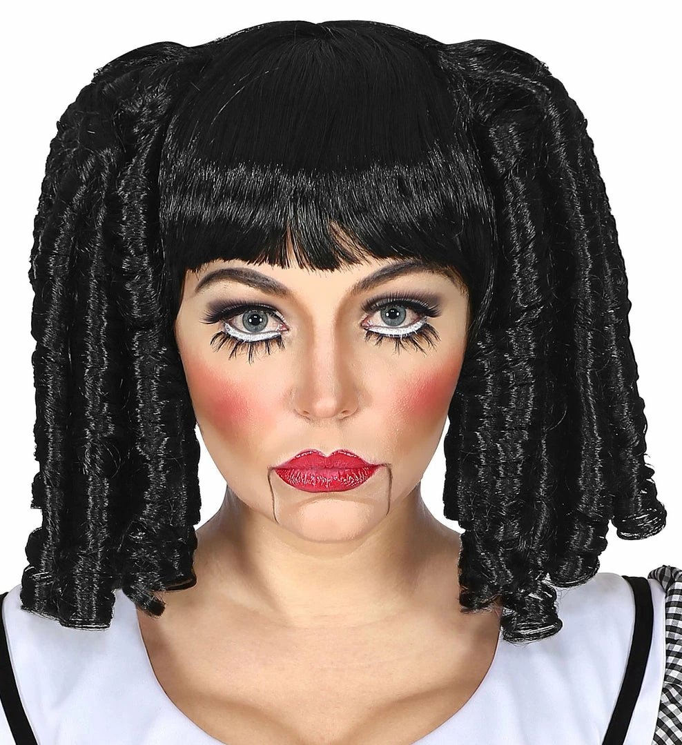 Widmann Doll Wig Halloween Accessories 4 Widmann Doll Wig Halloween Accessories