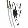 Wicked Double Ninja Sword Set Ninja Costumes 2 Wicked Double Ninja Sword Set Ninja Costumes