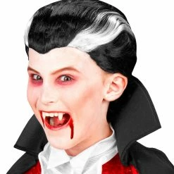 Fiestas Guirca Halloween Dracula Vampire Wig Child's
