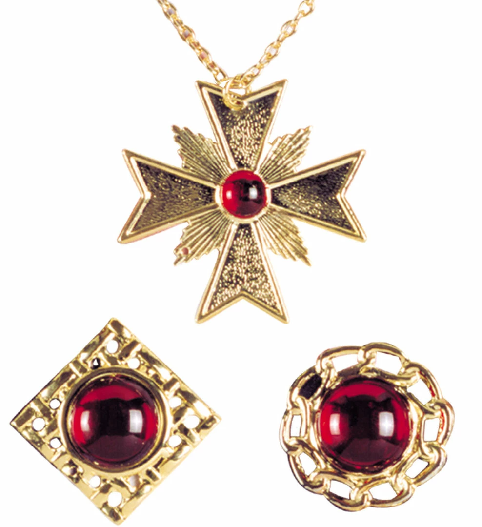 Widmann Halloween Accessories Dracula Vampire Accessory Set 3 Widmann Halloween Accessories Dracula Vampire Accessory Set