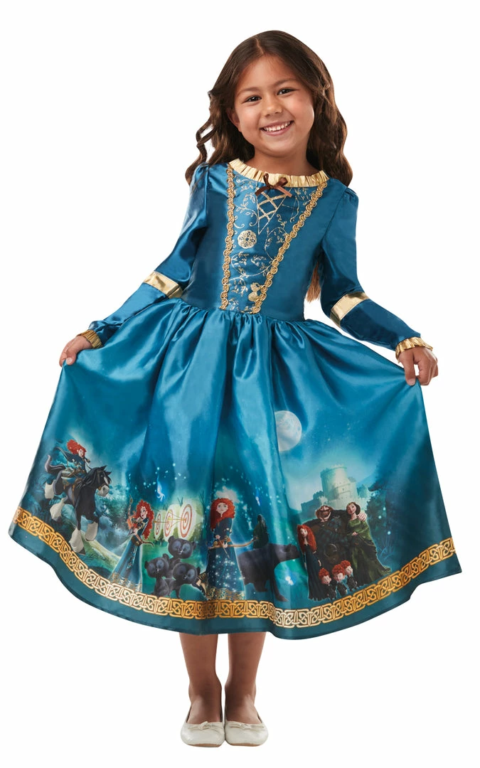 Rubies Dream Princess Merida Brave Costume Child's 3 Rubies Dream Princess Merida Brave Costume Child's