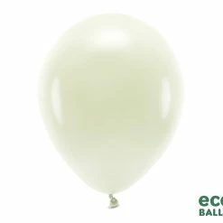 Partydecor Party Supplies Eco Balloon Cream 30cm