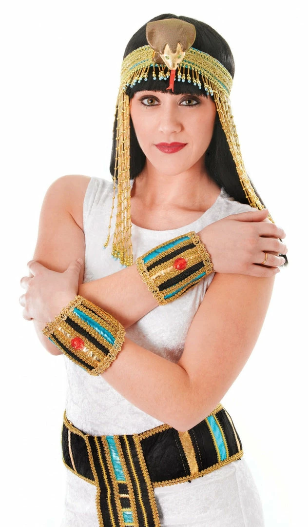 Bristol Egyptian Cleopatra Wrist Bands 3 Bristol Egyptian Cleopatra Wrist Bands