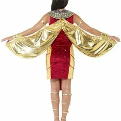 Smiffy's Egyptian Goddess Costume Red 7 Smiffy's Egyptian Goddess Costume Red