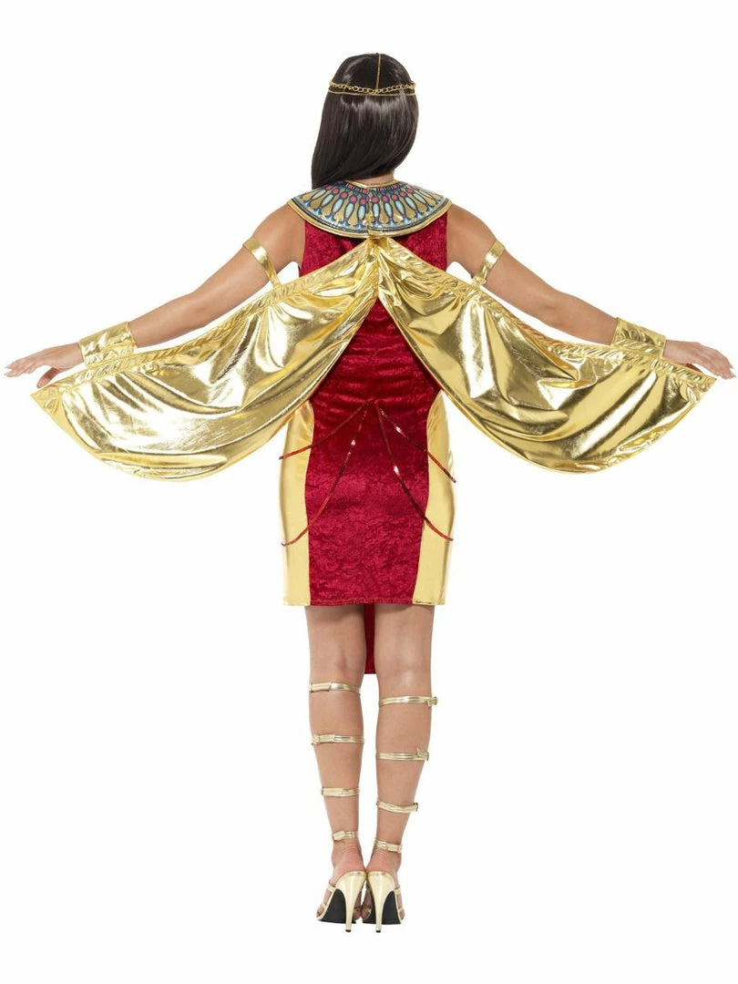 Smiffy's Egyptian Goddess Costume Red 5 Smiffy's Egyptian Goddess Costume Red