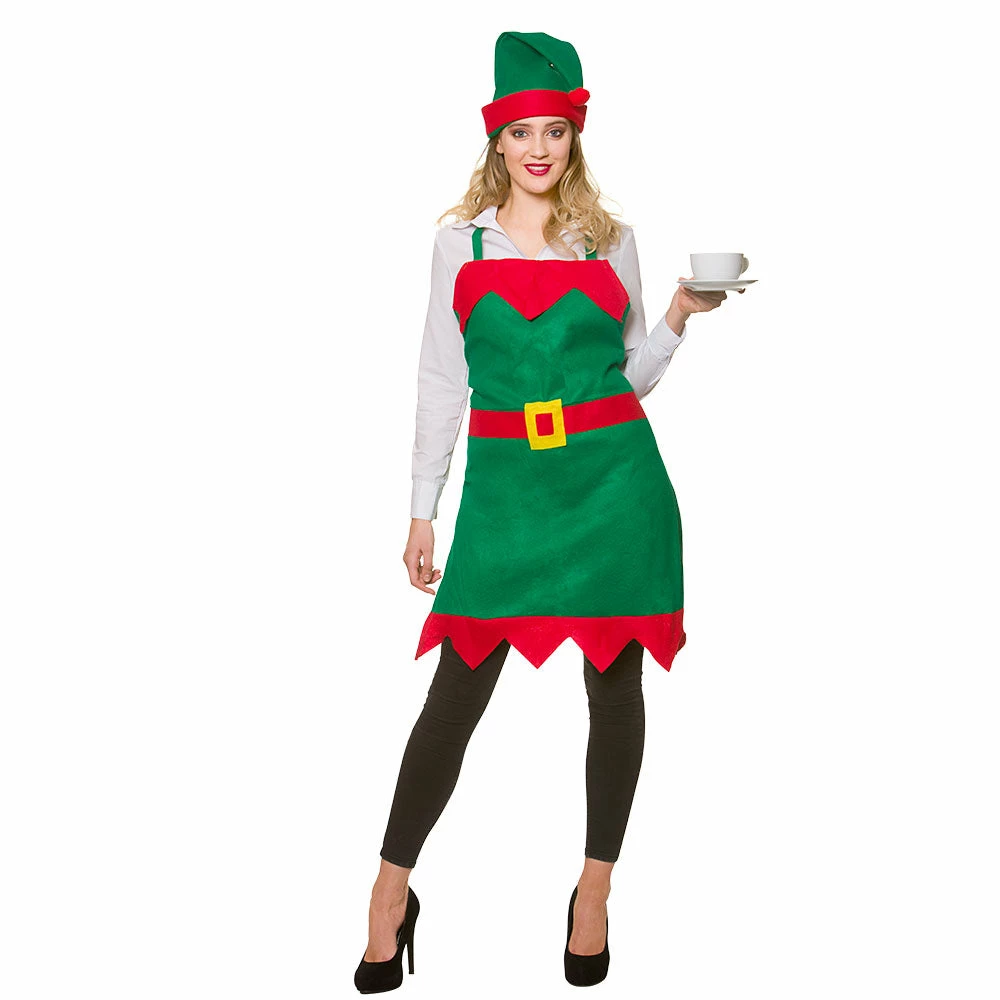 Wicked Christmas Costumes Elf Apron & Hat 3 Wicked Christmas Costumes Elf Apron & Hat
