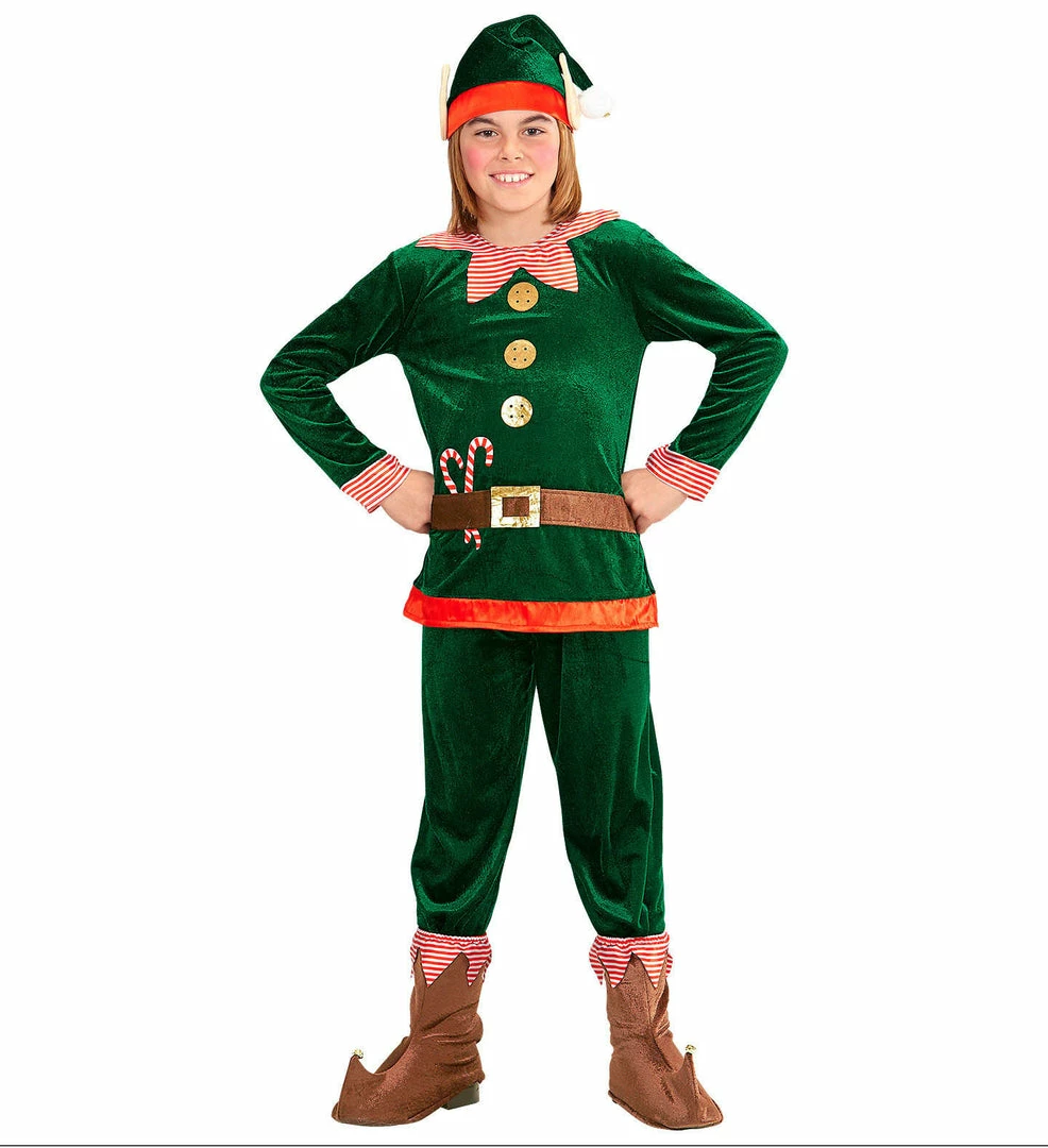 Widmann Elf Boy Costume Christmas Costumes 4 Widmann Elf Boy Costume Christmas Costumes