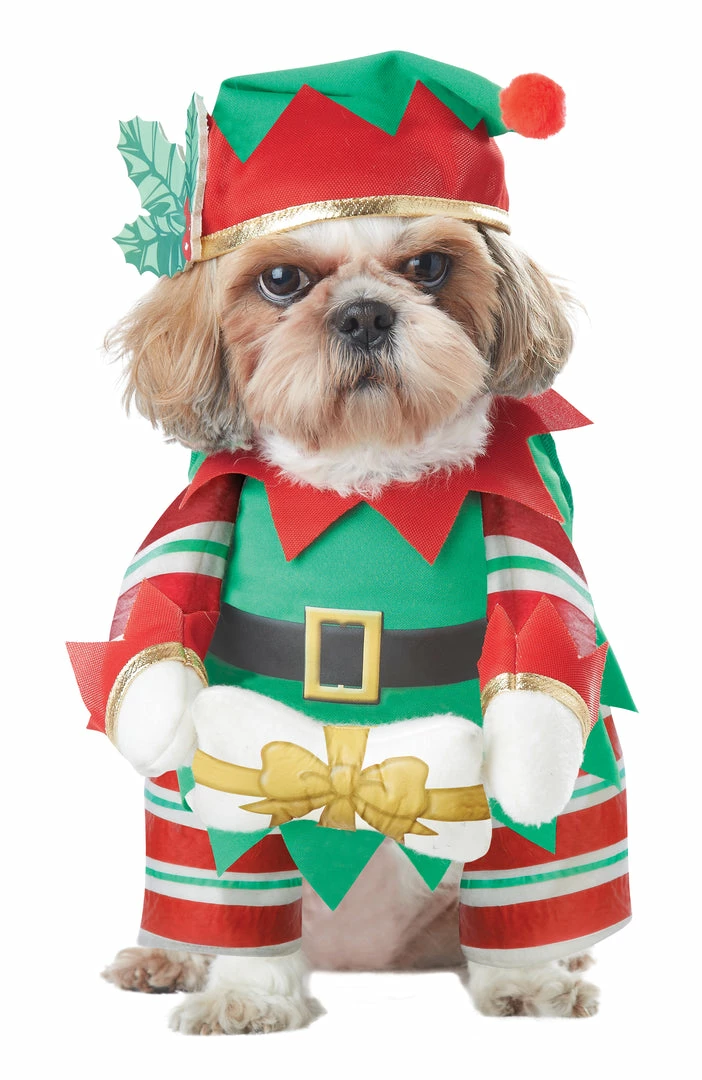 California Costumes Elf Pup Dog Costume Christmas Costumes 3 California Costumes Elf Pup Dog Costume Christmas Costumes