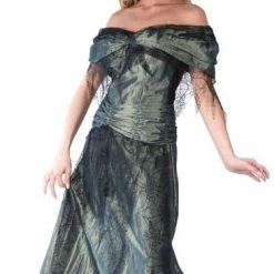 My Fancy Dress Emerald Witch Costume Halloween