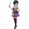 Widmann Evil Killer Clown Costume Ladies Halloween