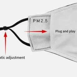 My Fancy Dress Masks Face Mask Filter Insert 2 Pack