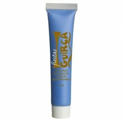 Fiestas Guirca Face Paint Light Blue Makeup Tube 20ml Costume Accessories