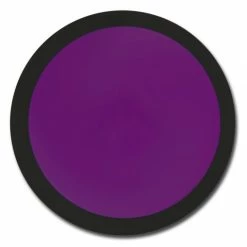 Fiestas Guirca Face Paint Purple With Sponge Costume Accessories