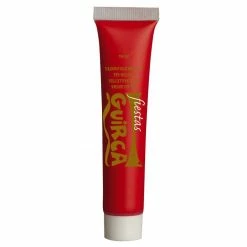 Fiestas Guirca Costume Accessories Face Paint Red Makeup Tube 20ml