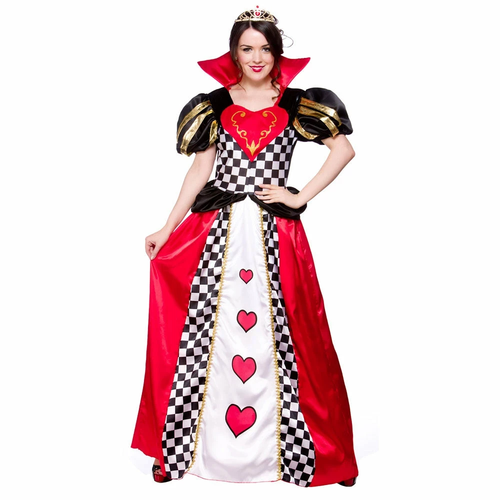 Wicked Fairytale Queen Of Hearts Costume 3 Wicked Fairytale Queen Of Hearts Costume