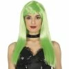 Fiestas Guirca Fantasy Neon Green Bob Wig 2 Fiestas Guirca Fantasy Neon Green Bob Wig