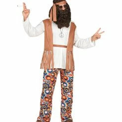 Widmann Decades And History Far Out Dude Hippie Costume
