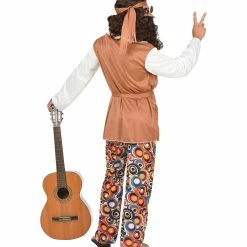 Widmann Decades And History Far Out Dude Hippie Costume 9 Widmann Decades And History Far Out Dude Hippie Costume