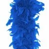 Partydecor 1920's Feather Boa Neon Blue 180cm 2 Partydecor 1920's Feather Boa Neon Blue 180cm