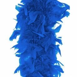 Partydecor 1920's Feather Boa Neon Blue 180cm