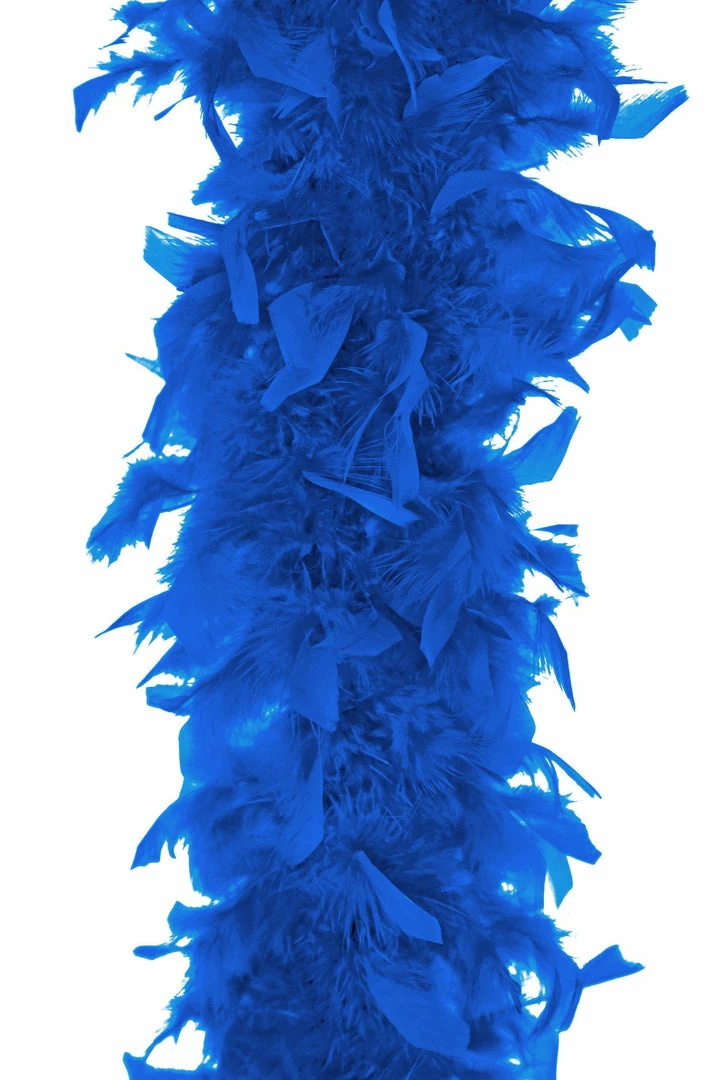 Partydecor 1920's Feather Boa Neon Blue 180cm 3 Partydecor 1920's Feather Boa Neon Blue 180cm