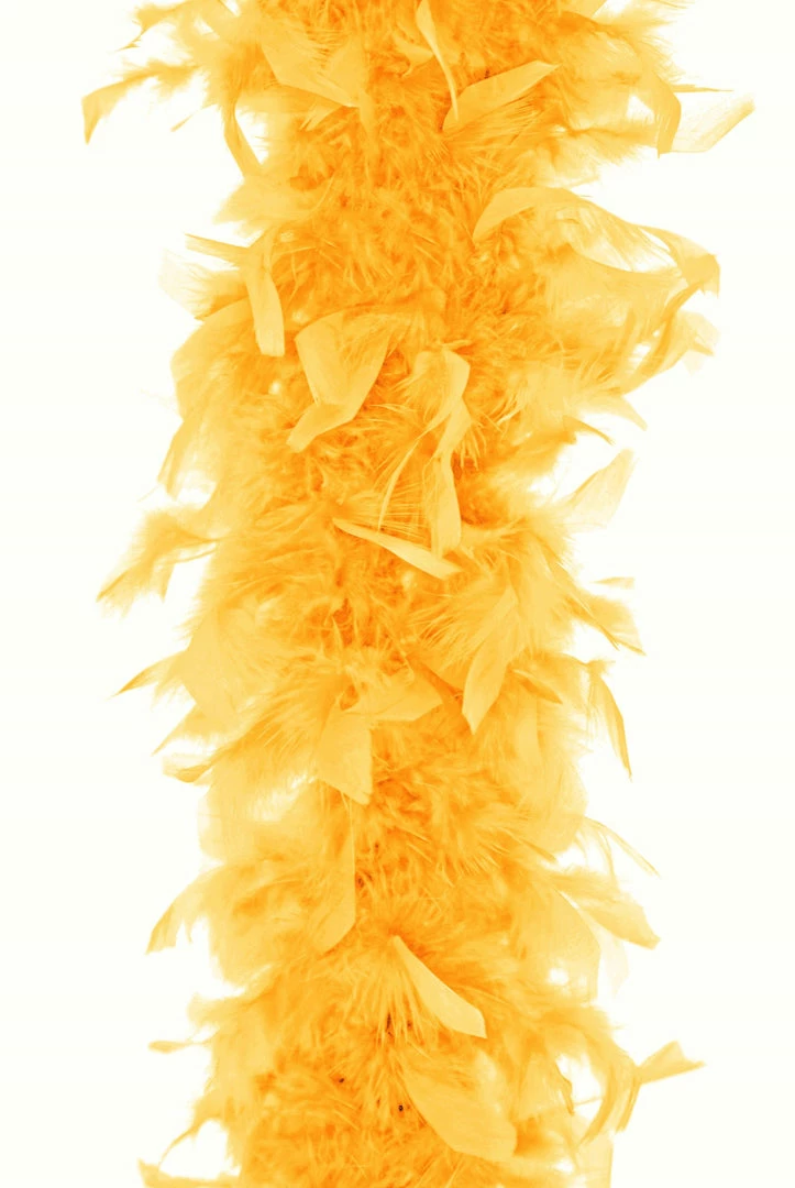 Partydecor 1920's Feather Boa Neon Yellow 180cm 3 Partydecor 1920's Feather Boa Neon Yellow 180cm