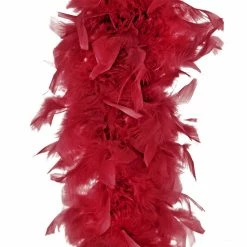 Partydecor Feather Boa Red Wine 180cm
