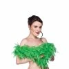 Wicked 1920's Feather Boa - Emerald Green 1 Wicked 1920's Feather Boa - Emerald Green