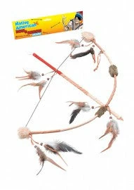 My Fancy Dress Feathered Indian Bow And Arrow Set Western Costumes 3 My Fancy Dress Feathered Indian Bow And Arrow Set Western Costumes