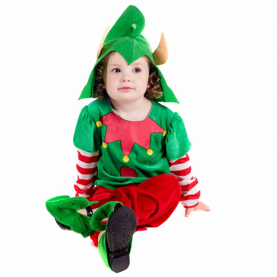 Fiestas Guirca Christmas Costumes Festive Elf Toddler Costume 4 Fiestas Guirca Christmas Costumes Festive Elf Toddler Costume