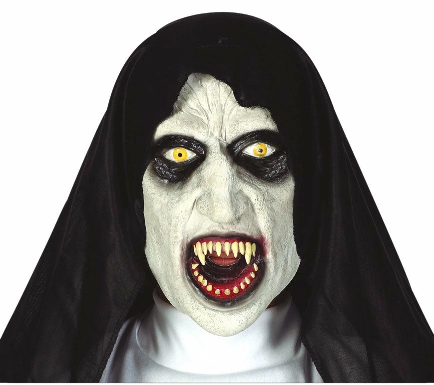 Fiestas Guirca Halloween Accessories Film Nun Mask 3 Fiestas Guirca Halloween Accessories Film Nun Mask
