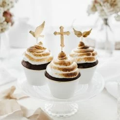 Partydecor First Communion Cupcake Toppers