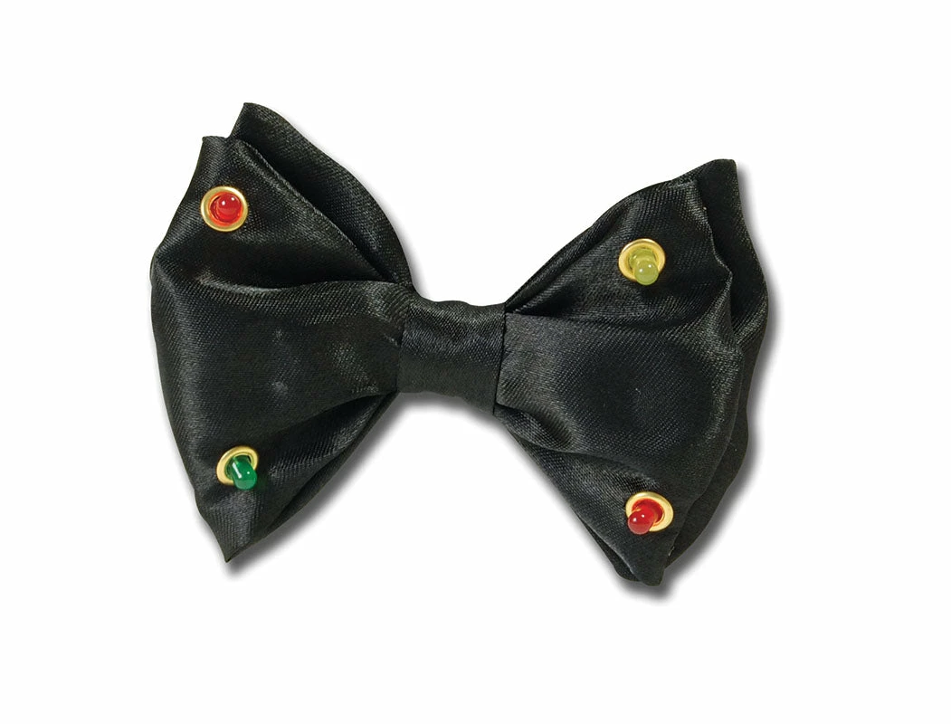 Bristol Costume Accessories Flashing Bow Tie Red Or Black 3 Bristol Costume Accessories Flashing Bow Tie Red Or Black