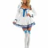 Funshack Sailor Costumes Flirty Sailor White Plus Size Costume 1 Funshack Sailor Costumes Flirty Sailor White Plus Size Costume