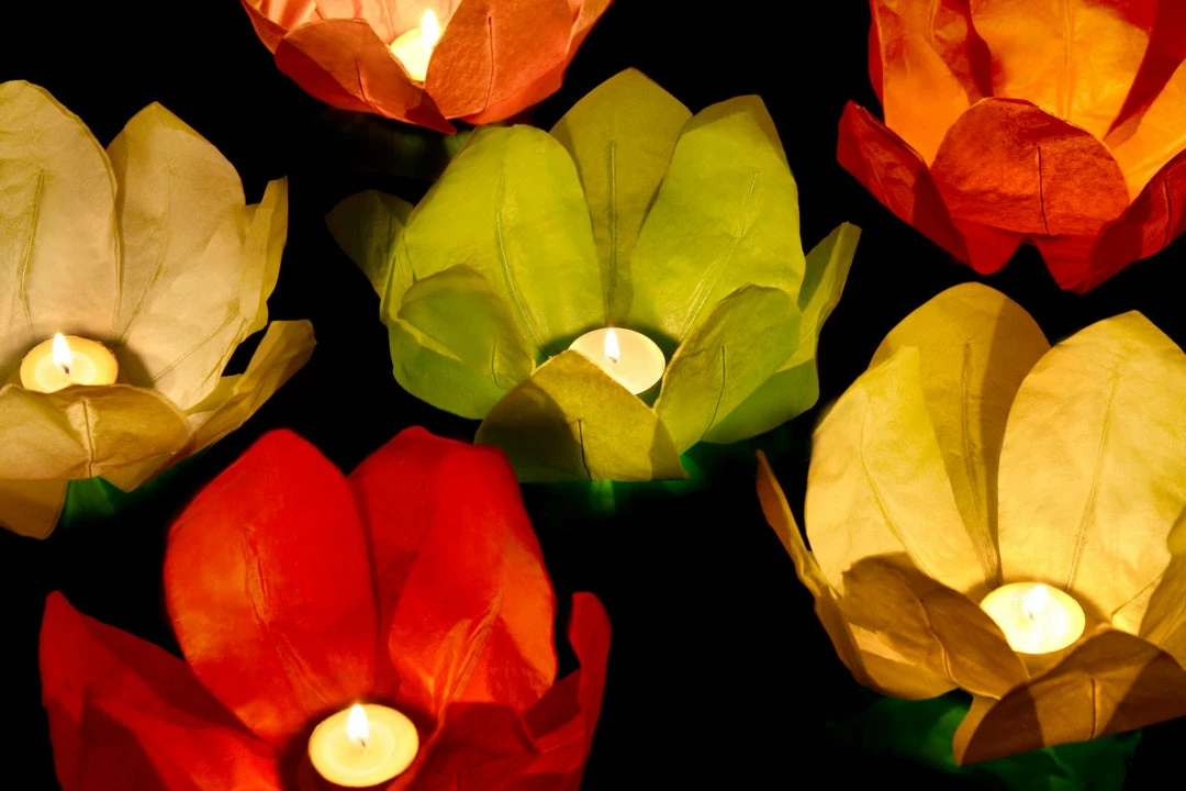 Partydecor Floating Lotus Flower Water Lanterns 5 Partydecor Floating Lotus Flower Water Lanterns