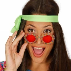 Fiestas Guirca Flower Hippie Sunglasses Decades And History