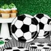 Partydecor Football Paper Plates 18cm Pack Of 6